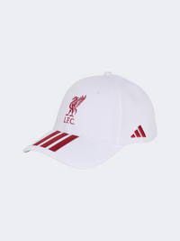 Adidas Liverpool FC Baseball Cap Unisex White/Active Maroon