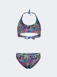 Piccole Monelle Girls Beach Bikini Set Multicolor