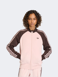 Adidas Sst Classic Women Original Track Top Sandy Pink