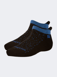 Socksette Ankle Half Cushion Unisex Lifestyle Sock Black/Blue