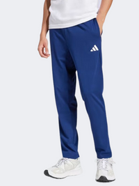 Adidas Essentials Small Logo Men Sportswear Pant Dark Blue/White