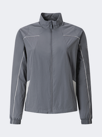 Erke Windbreaker Women Lifestyle Jacket Dark Grey