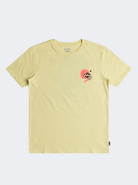Billabong Iguana King Boys Lifestyle T-Shirt Yellow