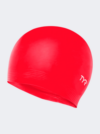 Tyr Latex Swim Cap Red