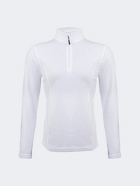 Top Ten Soft Women Skiing Fleece White