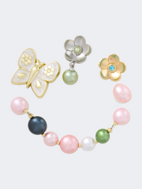 Crocs Pearl Boho 5 Pack Unisex Lifestyle Jibbitz Charm