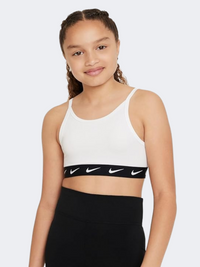 Nike One Girls Training Bra White