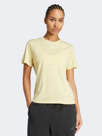 Adidas D4T Women Training T-Shirt Powder Yellow