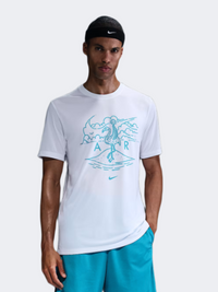 Nike Dri-Fit Men Basketball T-Shirt White