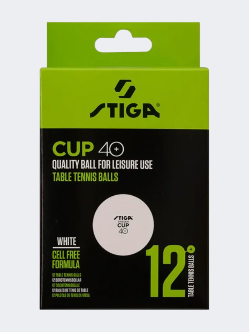 Stiga Cup Table-Tennis Ball White – MikeSport Lebanon