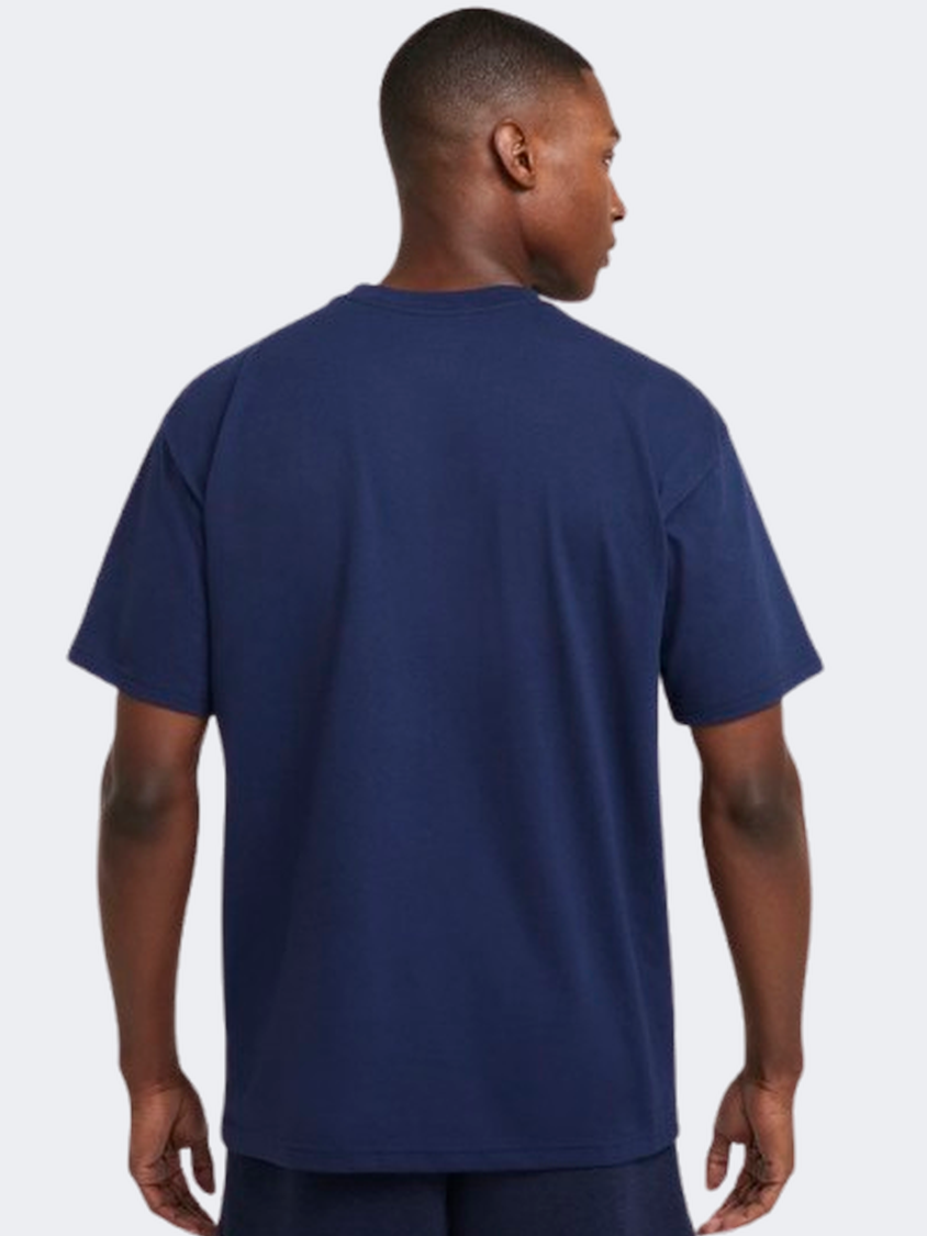 Nike Max 90 Men Basketball T-Shirt Midnight Navy