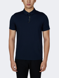Anta Metropolitan Men Training Polo Short Sleeve Dark Blue