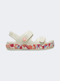 Crocs Crocband Cruiser Glow Confetti Kids Lifestyle Clog Summit White/Guava