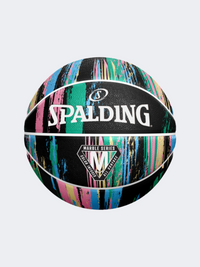 Spalding Marble Series Unisex Basketball Ball Black/Pastel