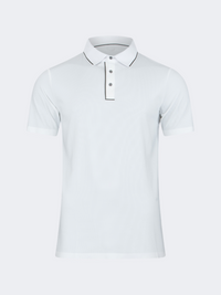 Oil And Gaz Timeless Men Lifestyle  Polo Shirt White