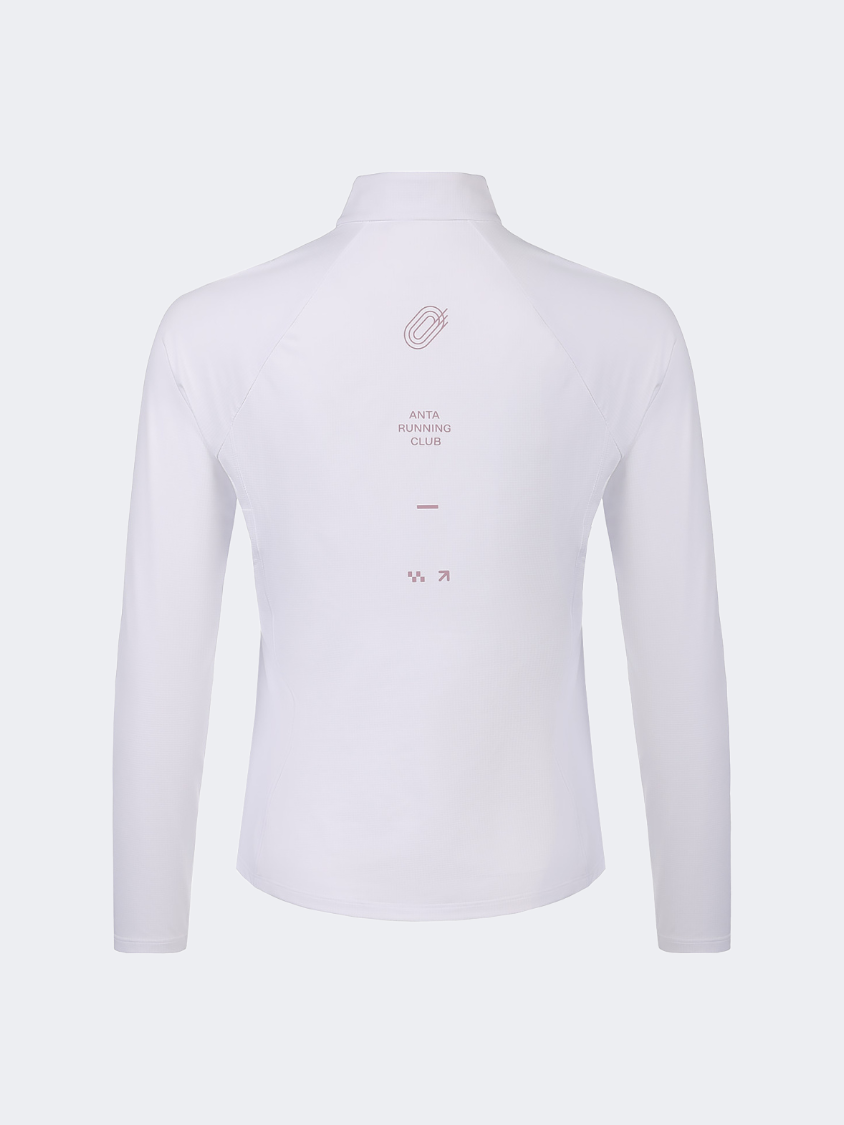 Anta Advanced Women Running Long Sleeve White