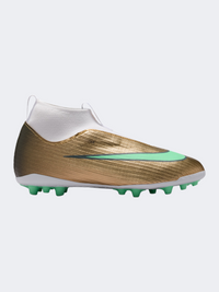 Nike Jr Mercurial Superfly 11 Academy Kylian Mbappé Gs-Boys Football Shoes Metallic Gold/Green