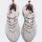 Erke Jogging Women Running Shoes Light Grey/Pink