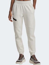Under Armour Unstoppable Fleece Women Lifestyle Pant Summit White
