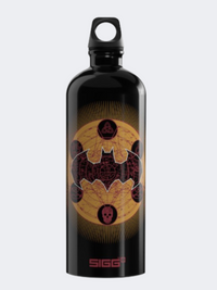 Sigg Traveller Batman Classic 1 L Unisex Lifestyle Water Bottle Black/Gold/Red