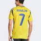 Adidas Al Nassr Fc 24 Home Men Football T-Shirt Yellow/Blue