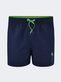 Blue Point Men Beach Swim Short Navy/Green