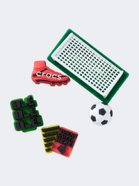 Crocs Jibbitz Soccer Game 5 Pack Unisex Lifestyle Pins