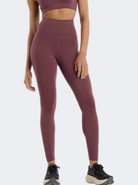 New Balance Define High Rise 25 Inch Women Performance 7/8 Tight Faded Plum