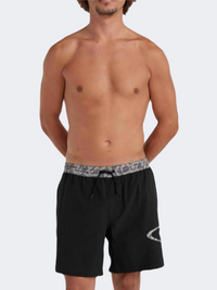 Oneill Cali Ocean Men Beach Swim Short Blackout
