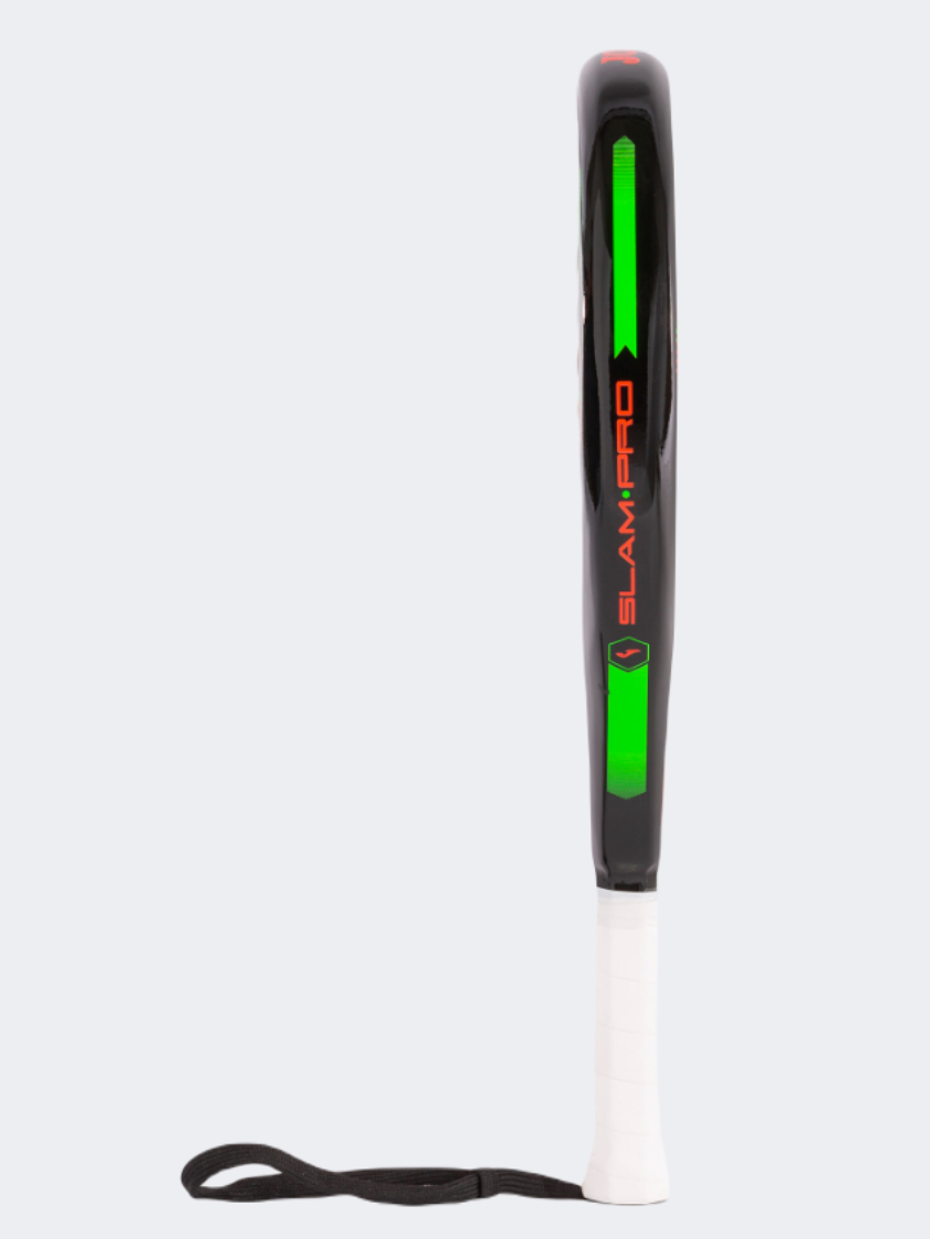Joma Slam Pro Unisex Padel Racquet Black/Fluorescent