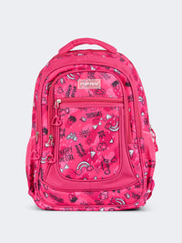 Topten Accessories The Ultimate Stars Backpack Unisex Back To School Bag Pink