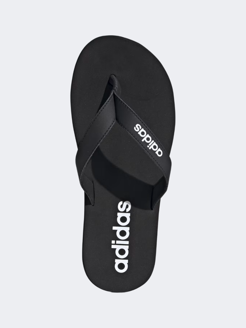 Adidas Eezay Men Sportswear Slippers Black/White