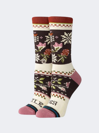 Stance Mistling Rose Crew Unisex Lifestyle Sock Dusty Rose