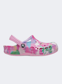 Crocs Baya Seasonal Printed Clog Infant Lifestyle Slippers Carnation