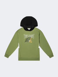 Erke Pullover Kids-Boys Basketball Sweatshirt Green