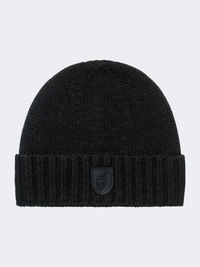 Toni Sailer Juno Metal Logo Men Skiing Beanie Black