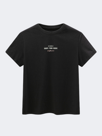 Erke Crew Women Lifestyle T-Shirt Black