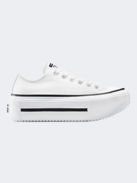Converse Chuck Taylor All Star Lift Double Stack Platform Canvas Women Lifestyle Shoes White/Black