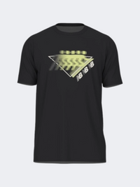 New Balance Utility Fade Runner Men Performance T-Shirt Black