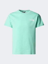 The North Face Simple Dome Boys Lifestyle T-Shirt Bright Foam