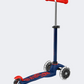 Micro Mini Micro Deluxe Led Kids Skating Scooter Navy Blue