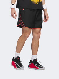 Adidas Anthony Edwards Crazy Lite Men Basketball Short Black/Solar Turbo