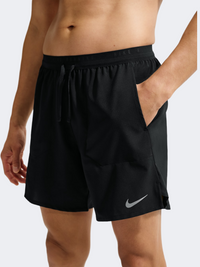 Nike Df Stride 7 Inch Men Running Short Black/Silver