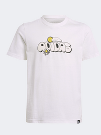 Adidas Doodle Pack Boys Sportswear T-Shirt White