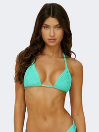 Pq Swim Seafoam Isla Tri Women Beach Bra Green