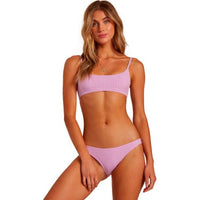 Billabong Surf Check Tropic Women Beach Slip Lilac