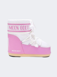 Moon Boot Icon Women Skiing After Ski Pink/White