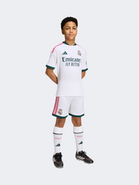 Adidas Real Madrid 26/27 Kids Home Kit White