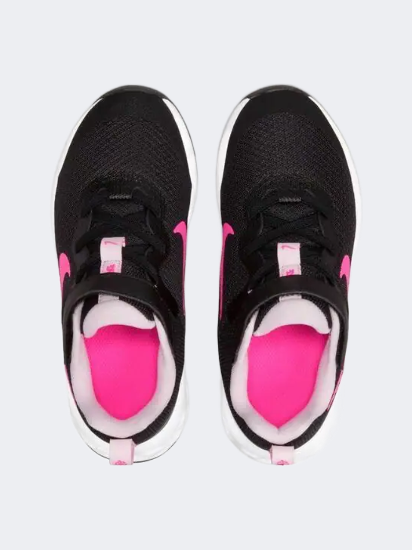 Nike Revolution 6 Ps-Girls Running Espadrilles Black/Pink