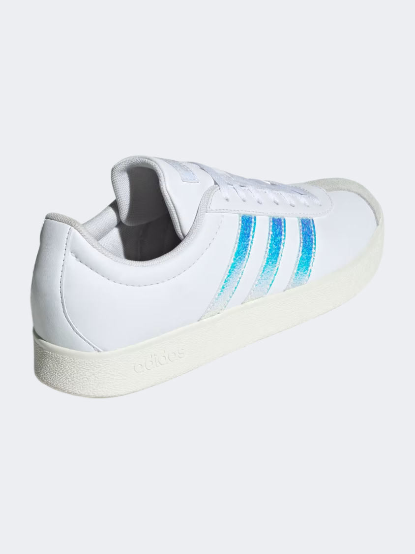 Adidas Vl Court Base Tennis Women Sportswear Shoes White/Orbit Gray